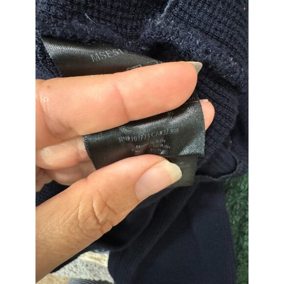 GIORGIO ARMANI Wool Cardigan Grandpa Sweater Luxury IT 46/US XL - Picture 15 of 16